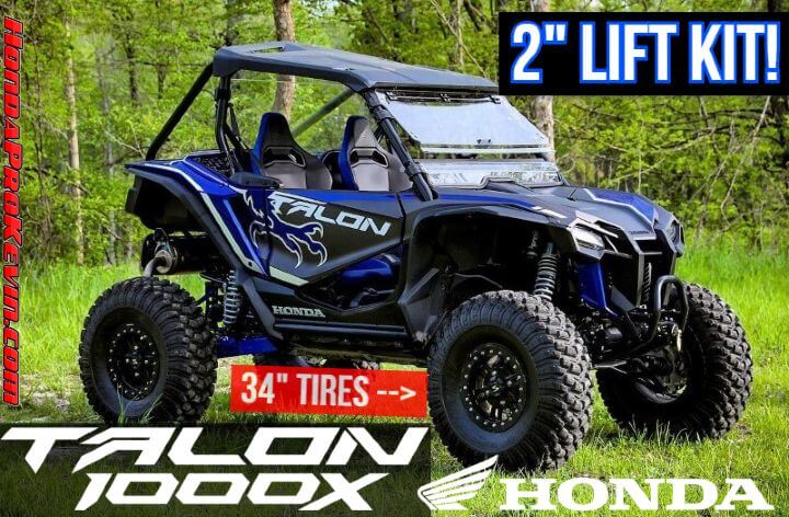 NEW 2019 Honda TALON 1000 X Lift Kit 2