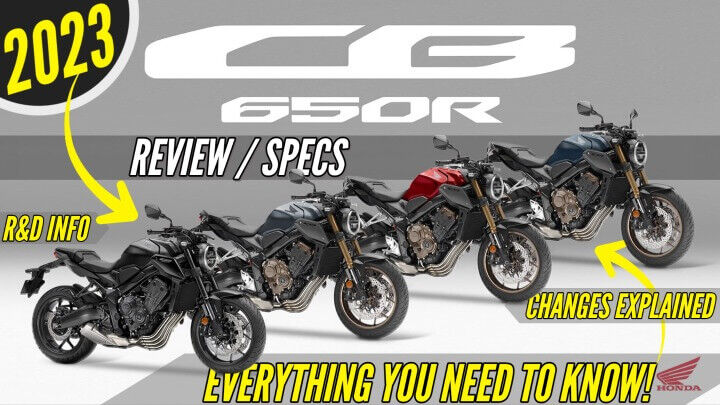 2023 Honda CB650R Review / Specs + NEW Changes Explained! | CB Neo Sports Cafe Buyer's Guide